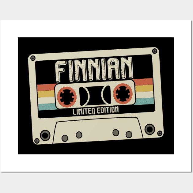 Finnian - Limited Edition - Vintage Style Wall Art by Debbie Art